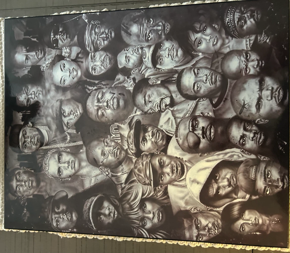 90s Hip-Hop and R&B Legends Collage Poster - photo 3