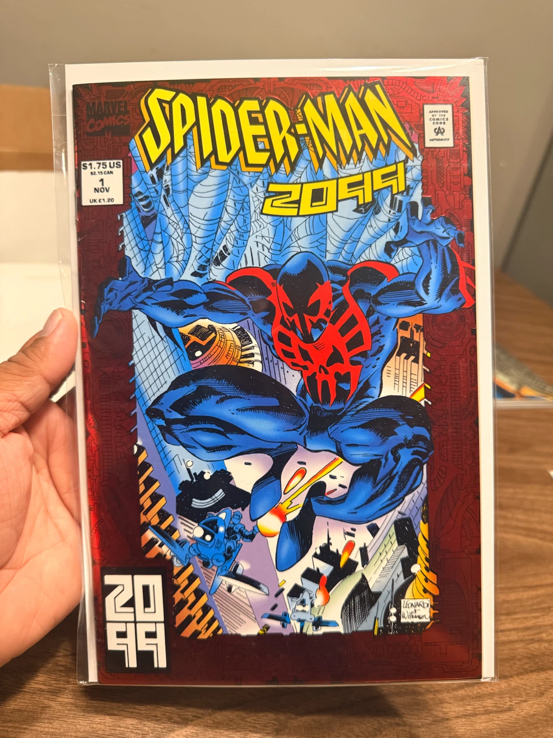 SPIDER-MAN 2099 #1 (1992) – RED FOIL COVER, DIRECT EDITION
