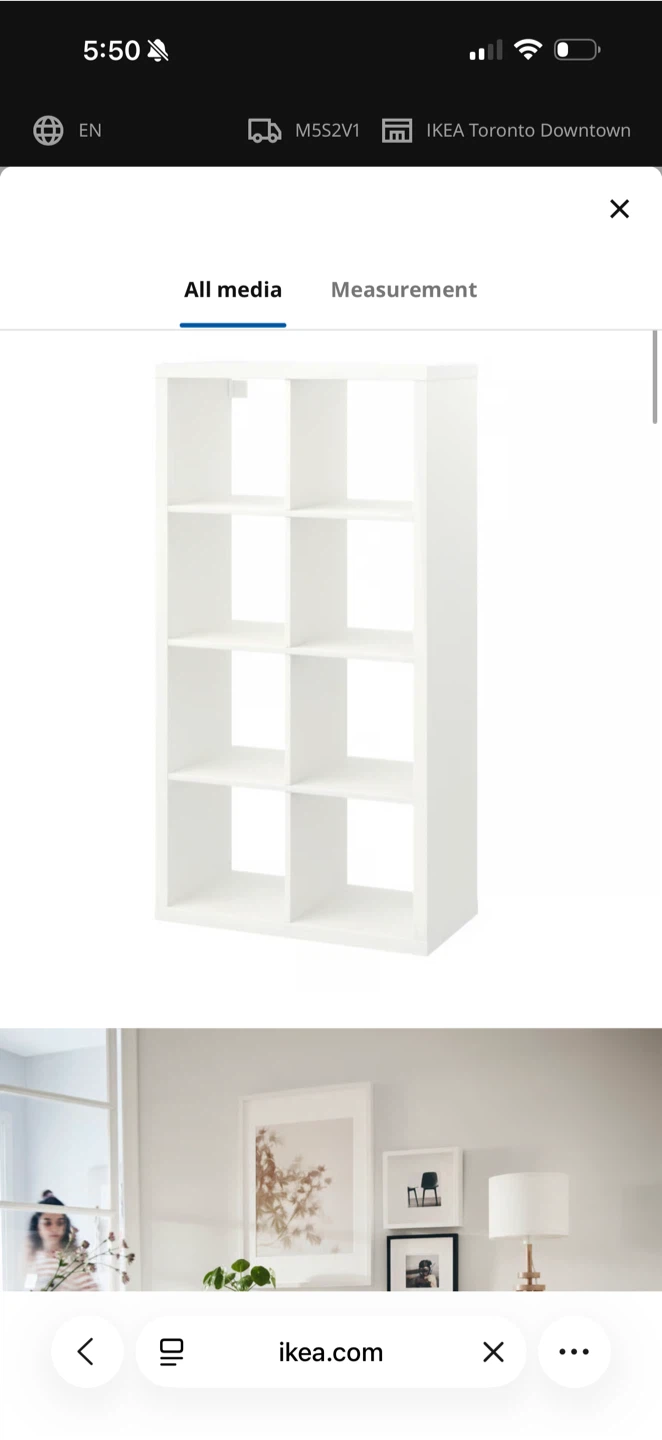 IKEA KALLAX Shelf Unit