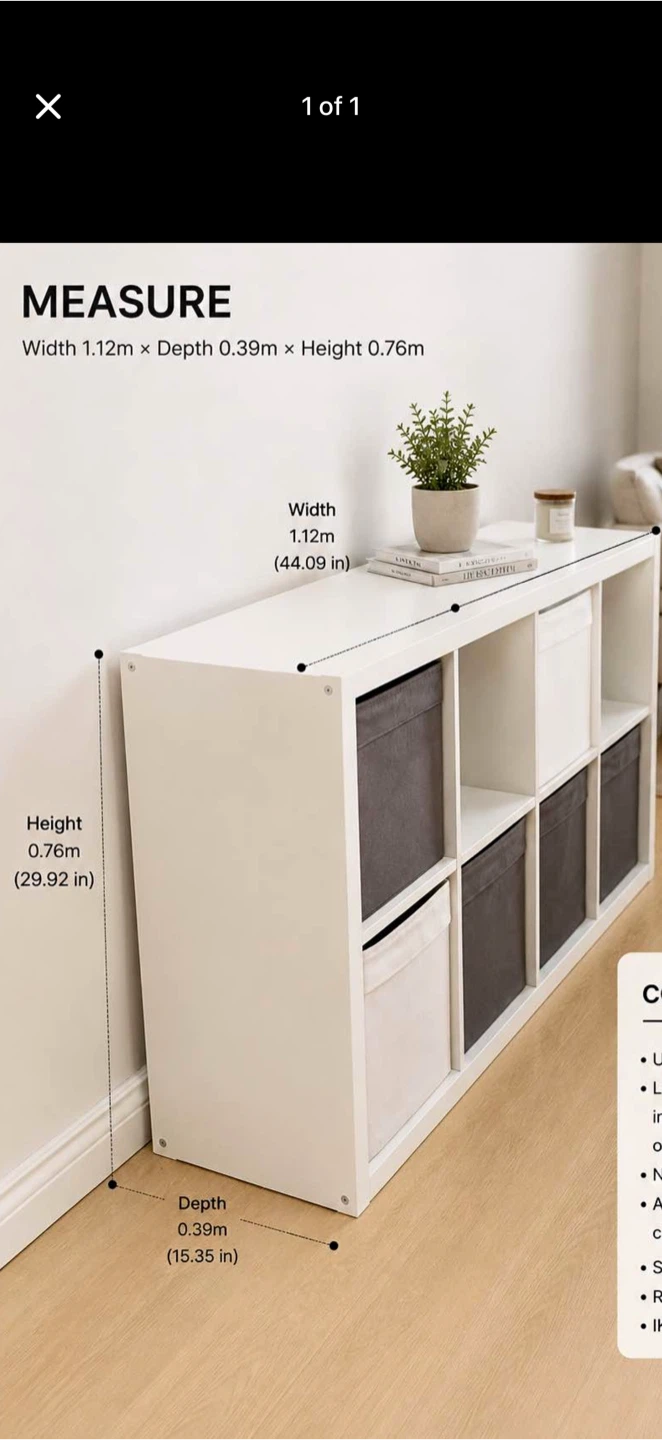 IKEA KALLAX Shelf Unit - photo 3