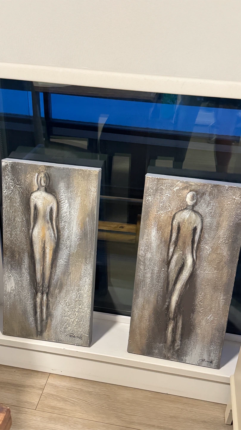 Abstract Figurative Wall Art - Set of 2
