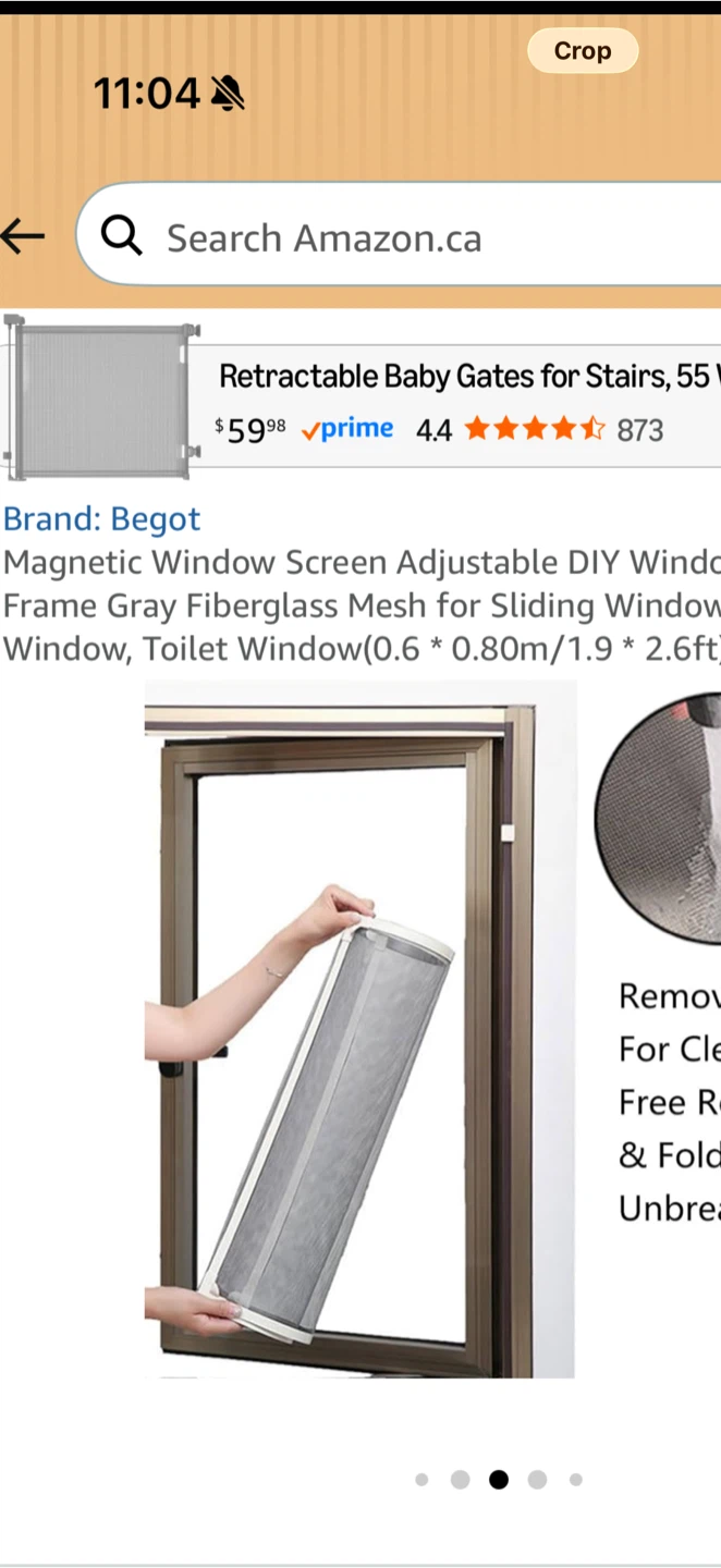 Begot Magnetic Window Screen Mesh DIY Kit - photo 3