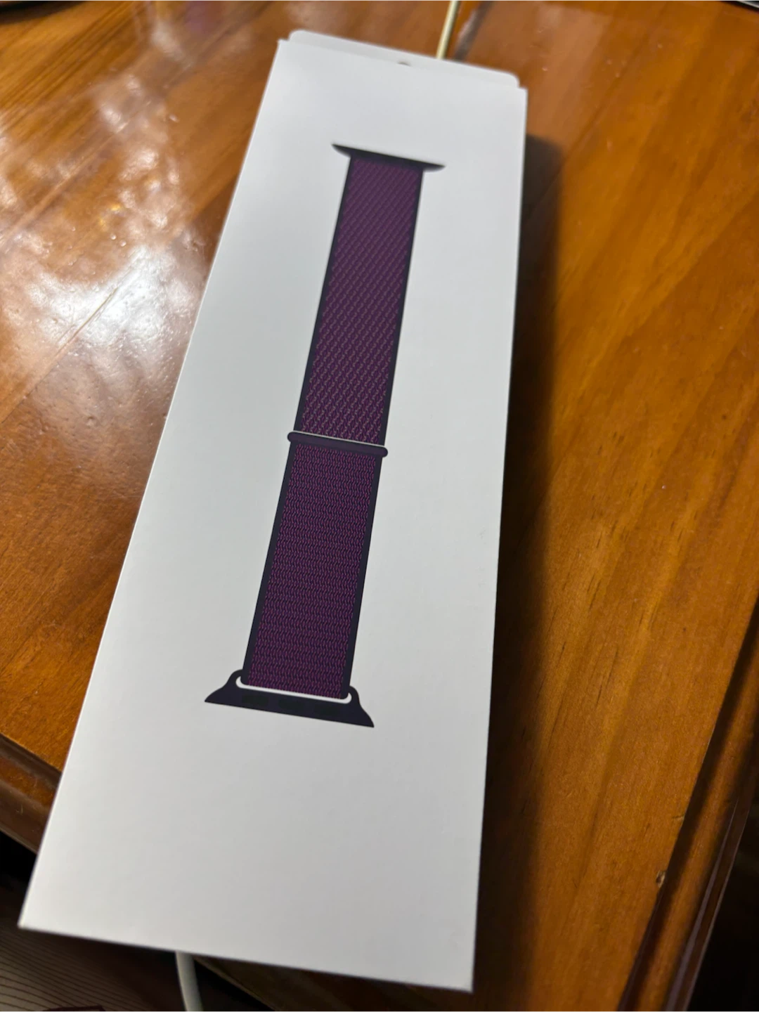 Apple Watch purple watch band