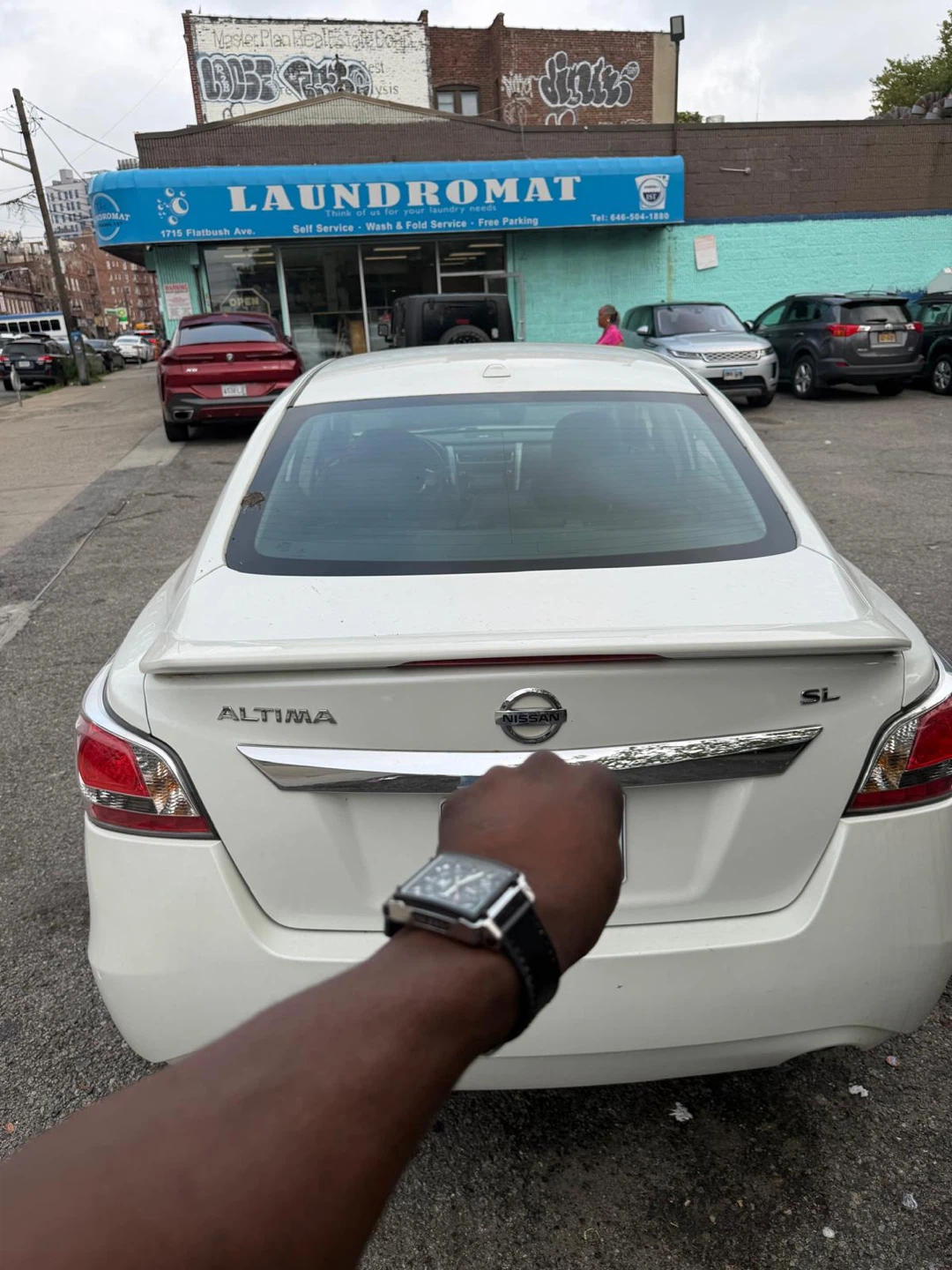 White Nissan Altima SL - photo 2