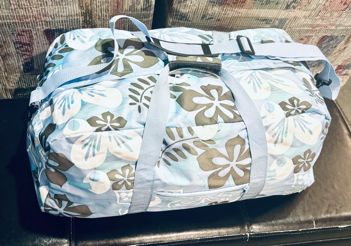 Tropical Pattern Duffle Bag