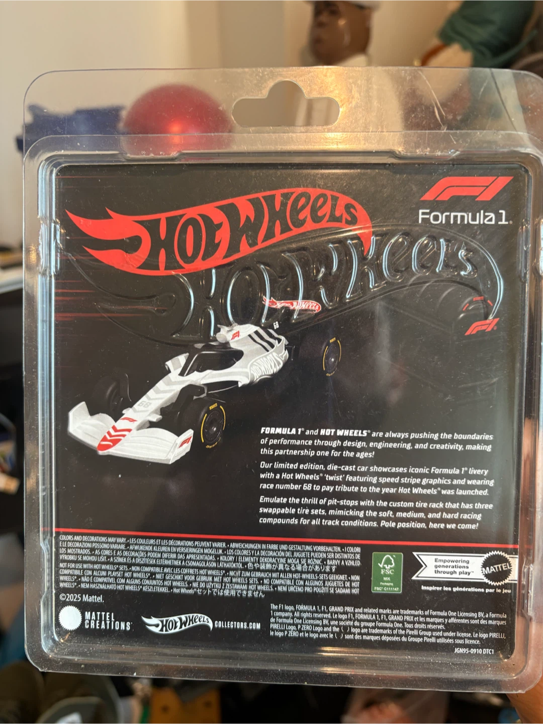 Hot Wheels Formula 1 F1 Car Collector Edition - photo 3