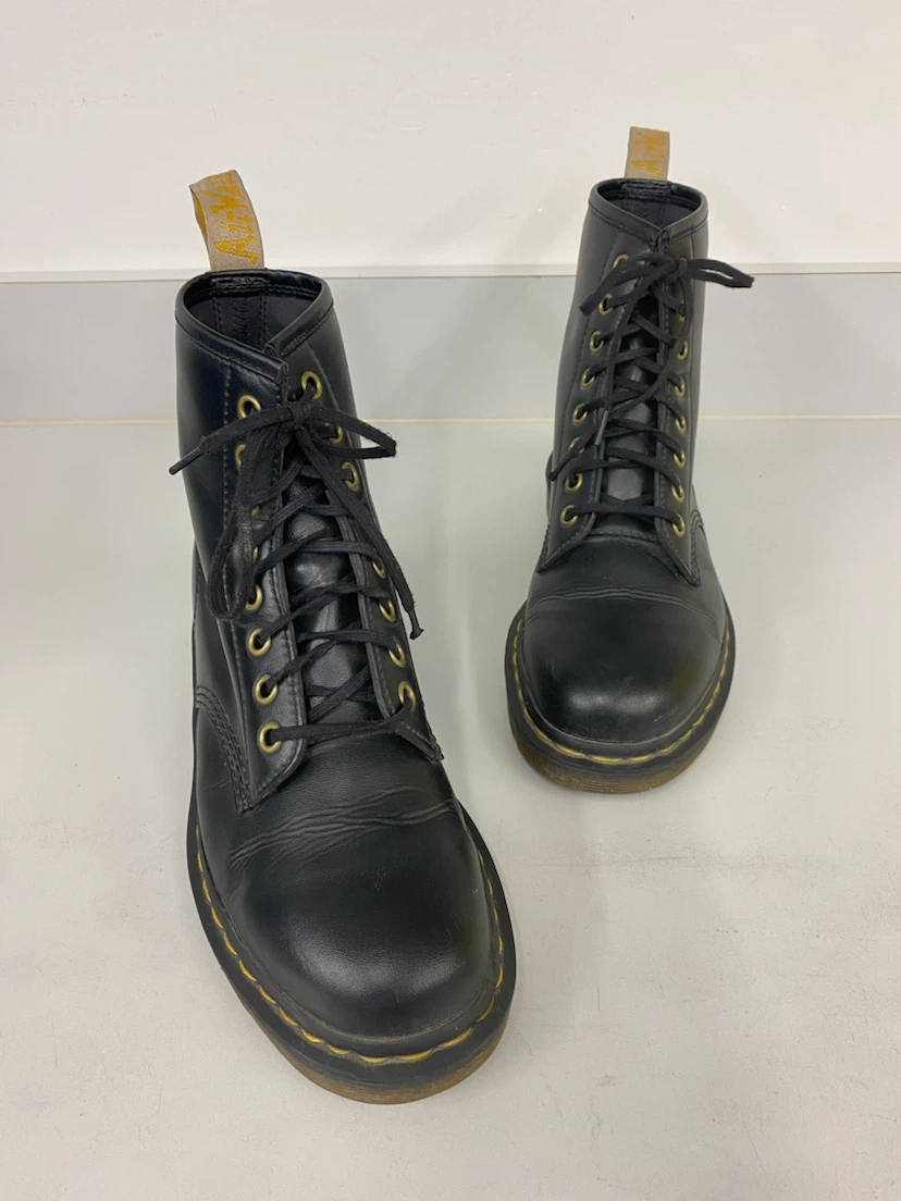 Dr. Martens Black Vegan Leather Boots - photo 3