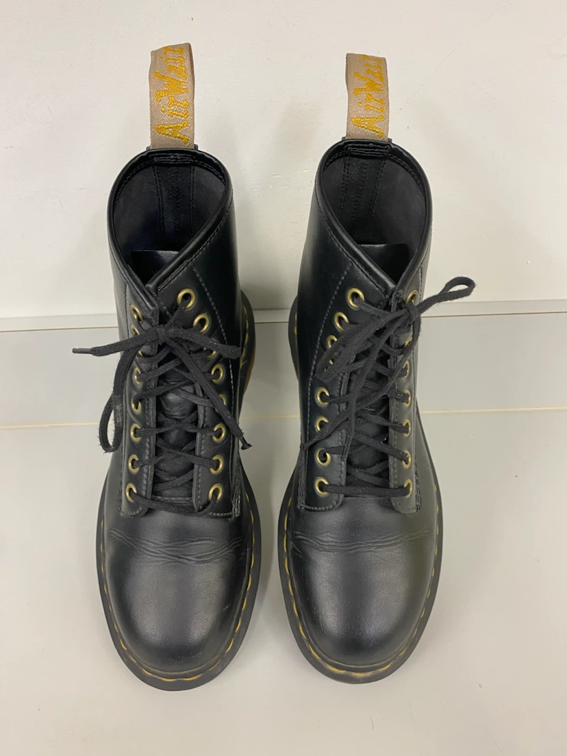 Dr. Martens Black Vegan Leather Boots - photo 4