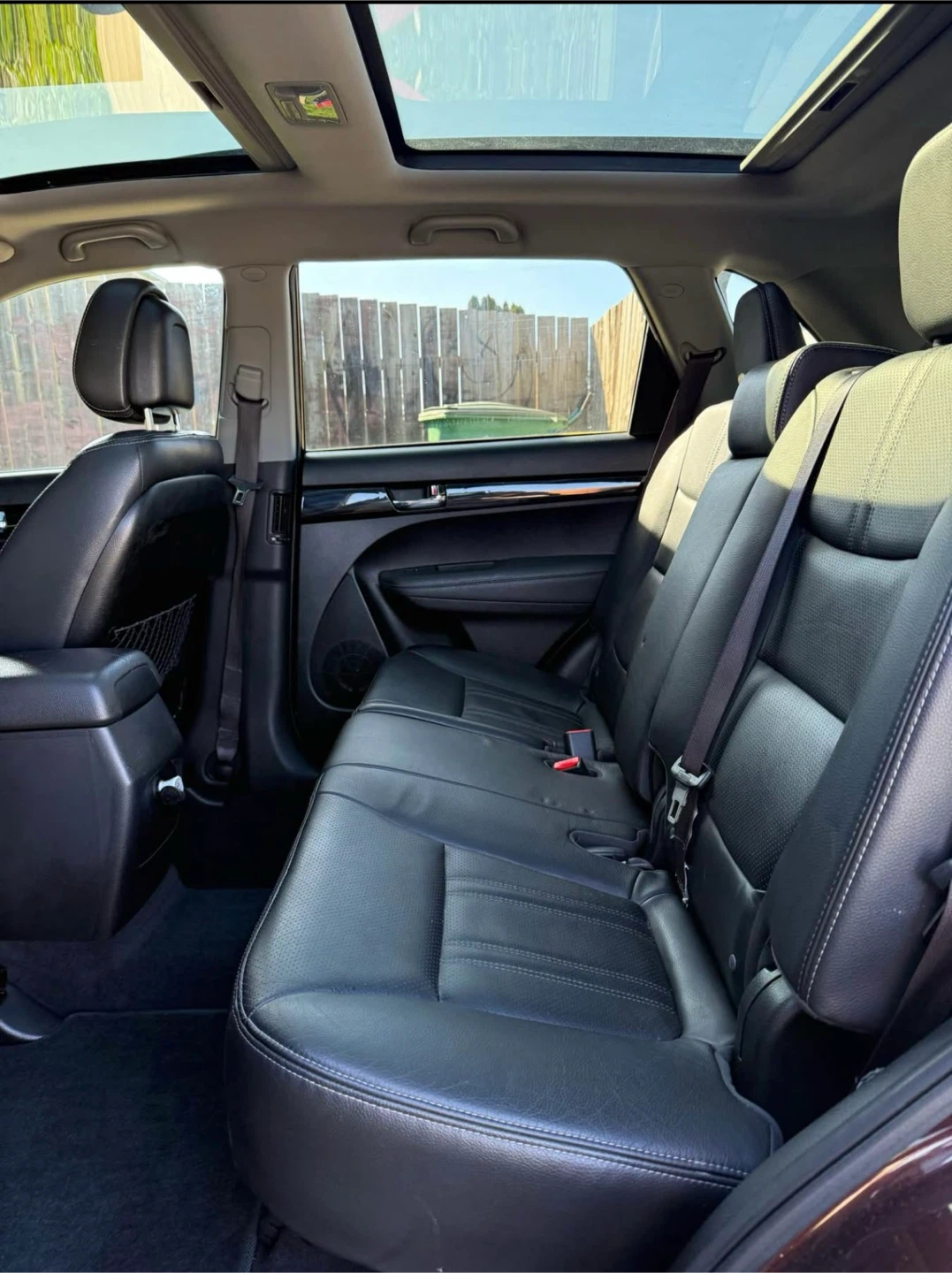 Car Interior with Heated Seats and Sunroof