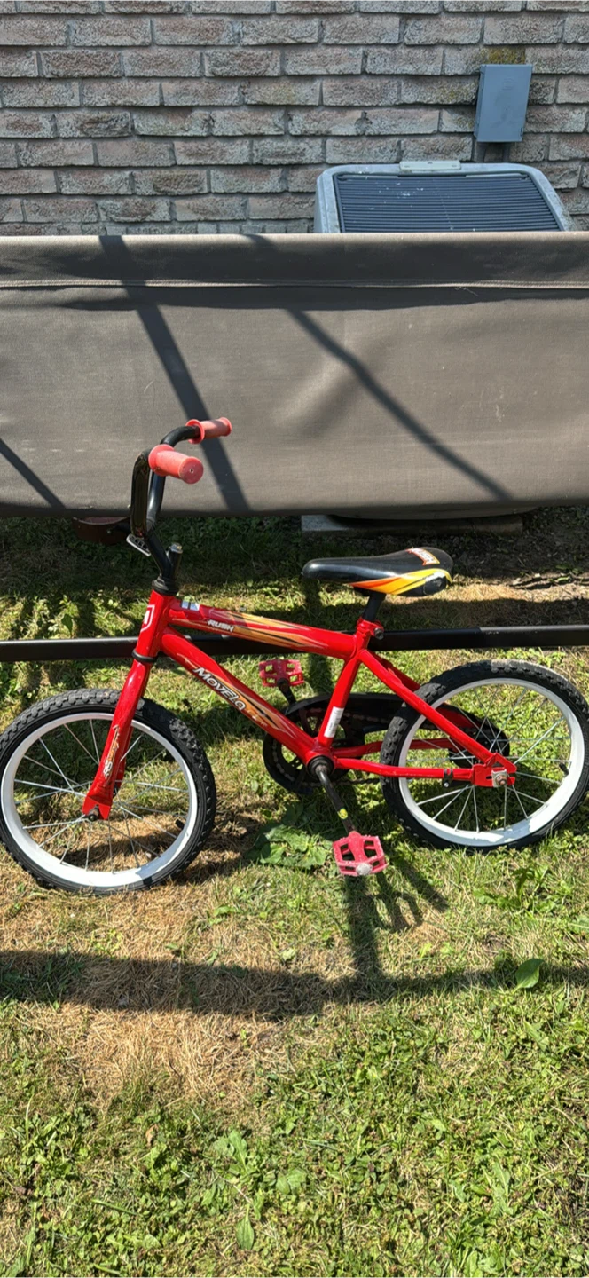 Red Movelo Rush BMX Bike
