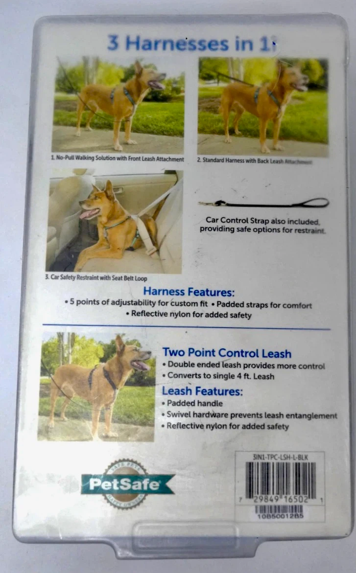 Pet safe Deluxe no pull harness size large - photo 2