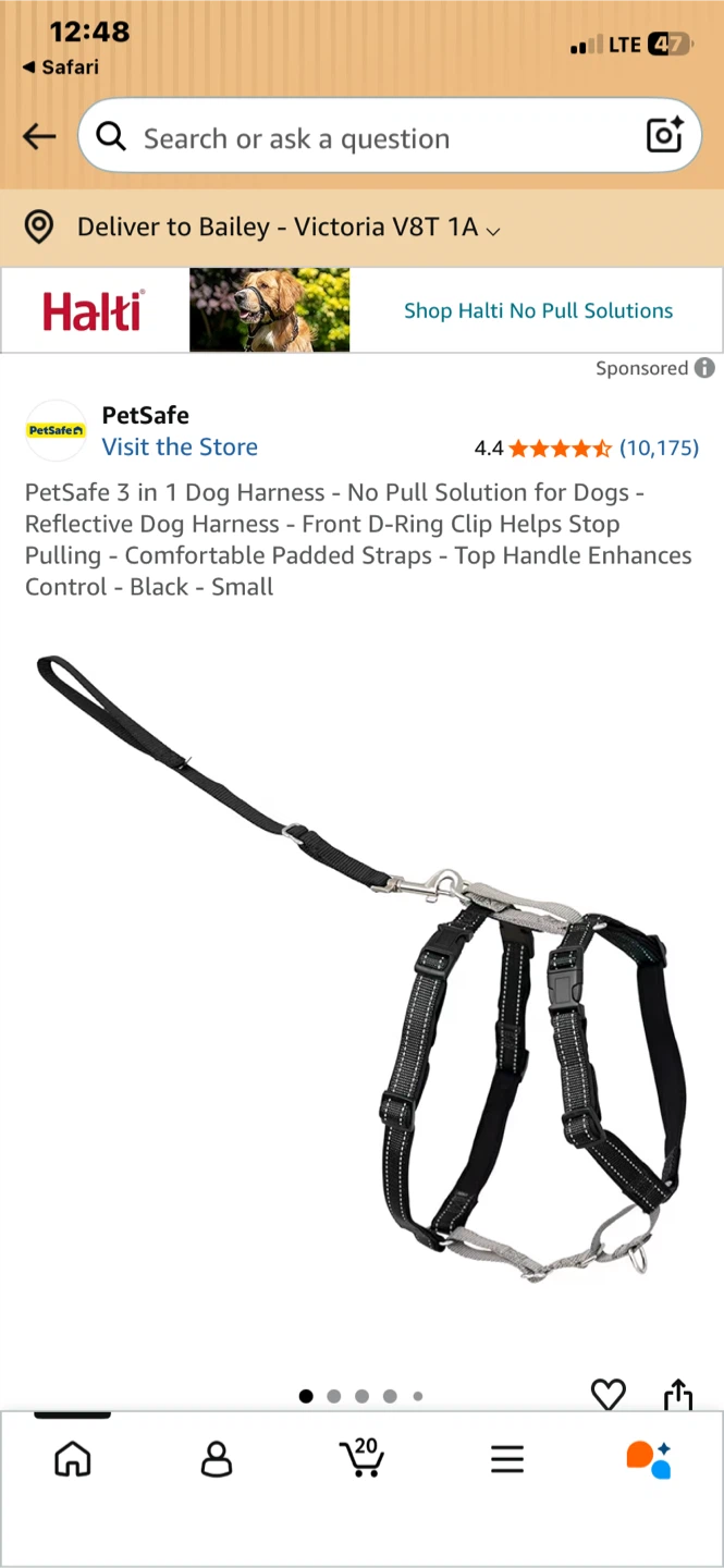 Pet safe Deluxe no pull harness size large - photo 4