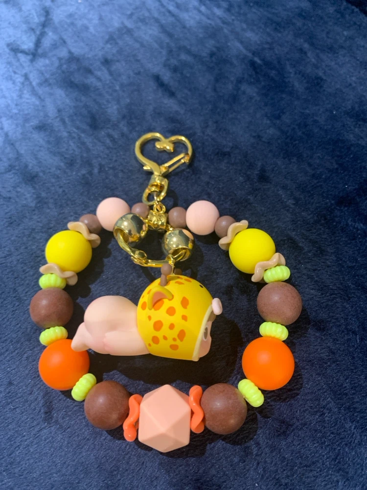 Cute Keychain with Character Charm - photo 3