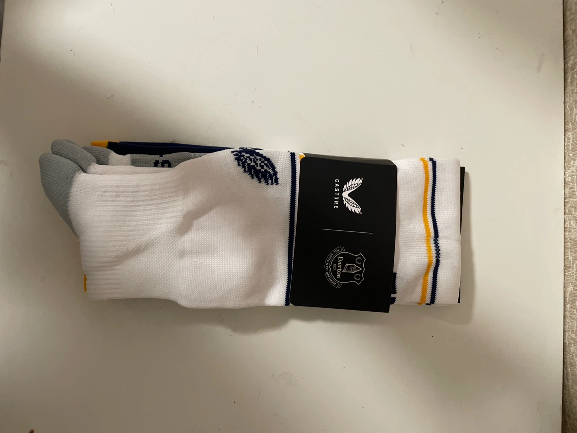 Everton away socks