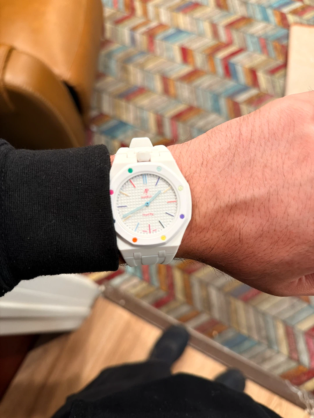 White "Royal POP" Style Watch