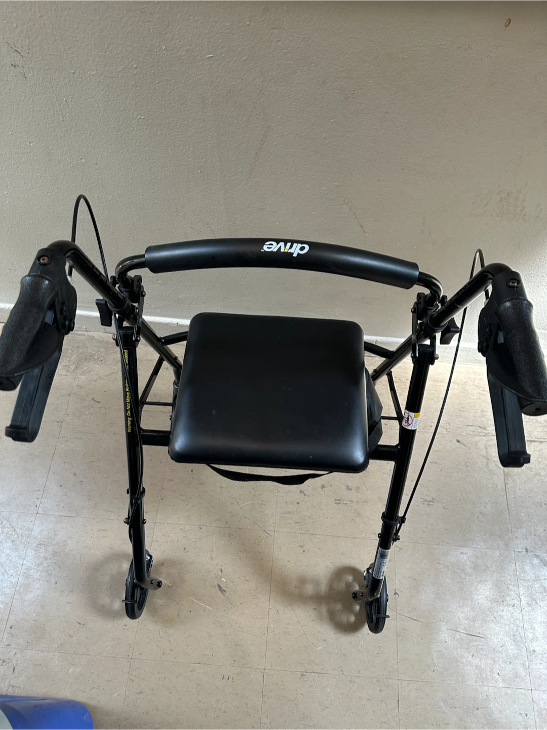 Drive Medical Folding Walker with Seat - photo 4