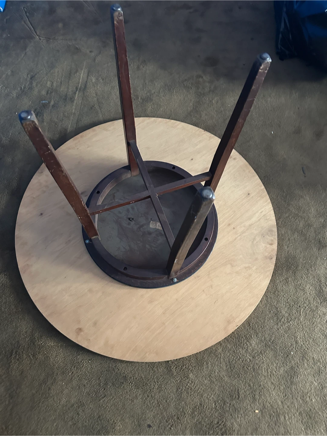 Round Wooden Coffee Table