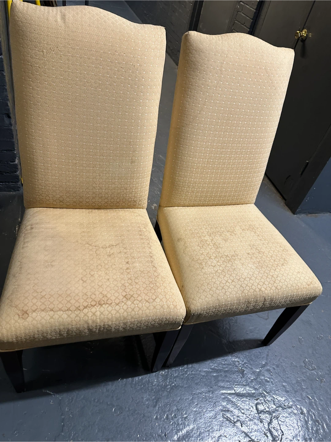 Set of 2 Upholstered Dining Chairs