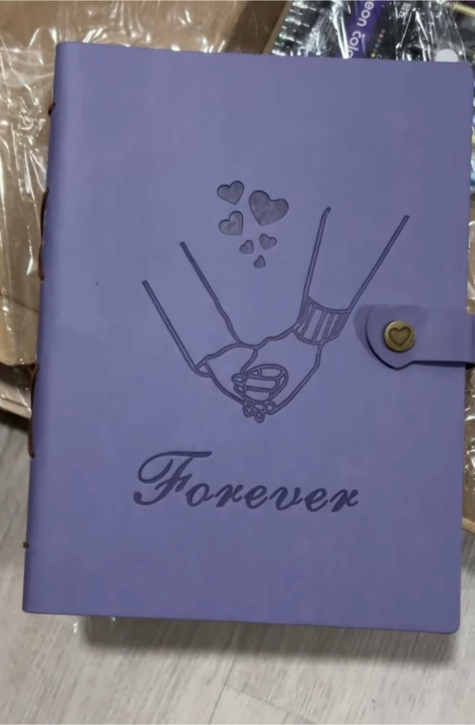 Handmade Style “Forever” Photo Album – Brand New in Gift Box - photo 2