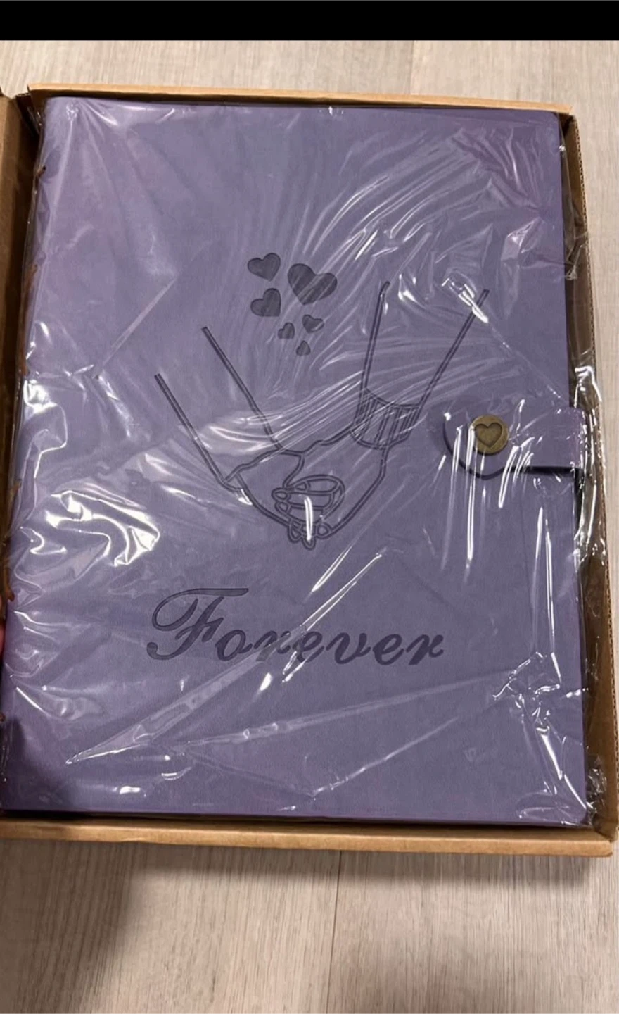 Handmade Style “Forever” Photo Album – Brand New in Gift Box - photo 3