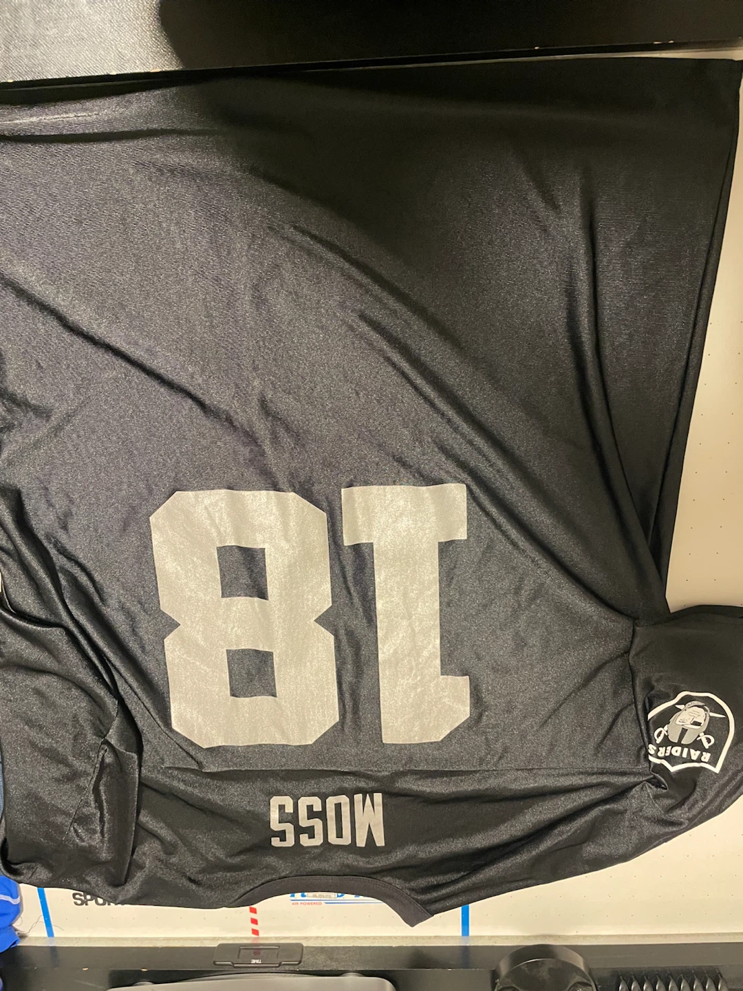 Las Vegas Raiders "81" Moss Jersey