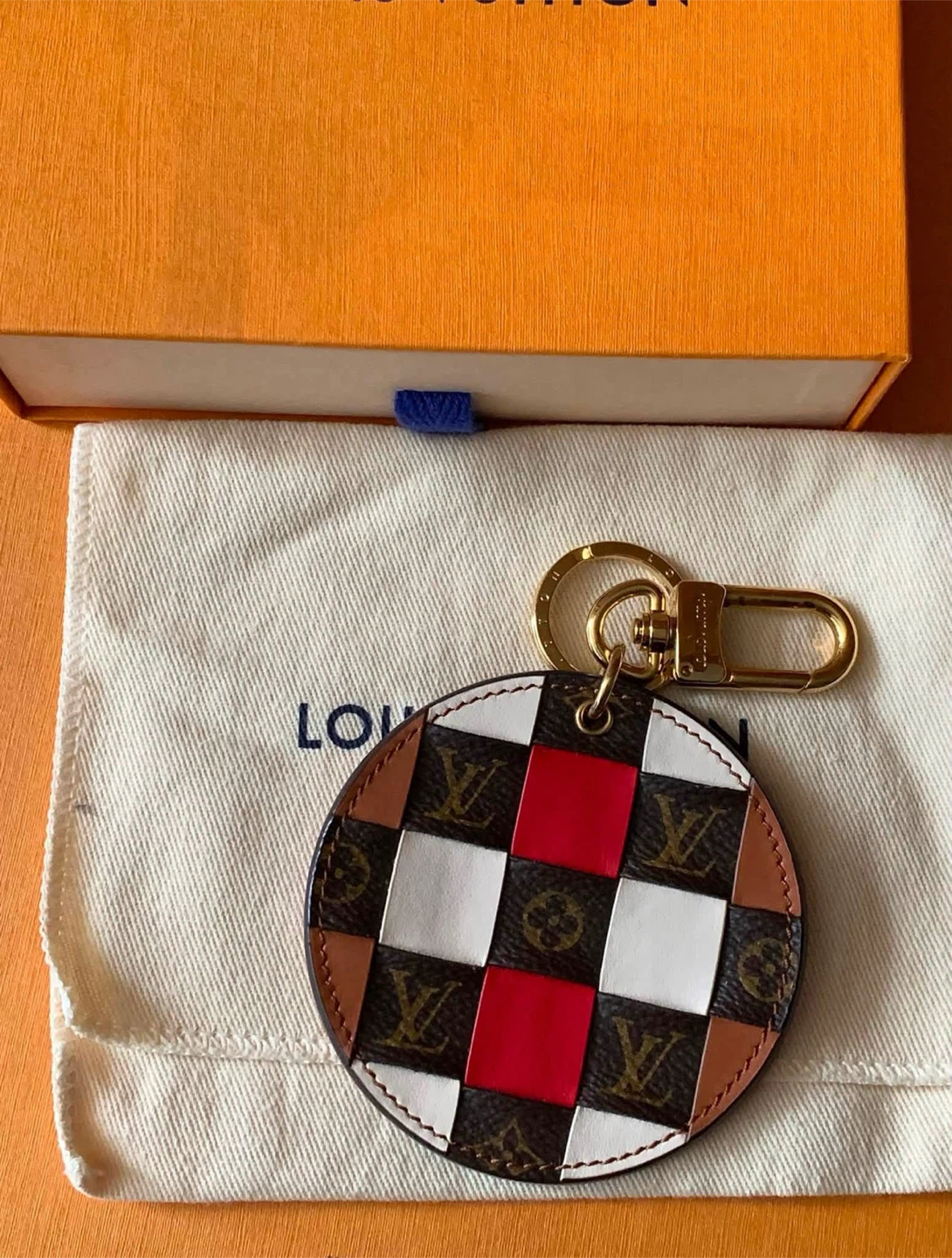 LV Bag Charm / Key Holder