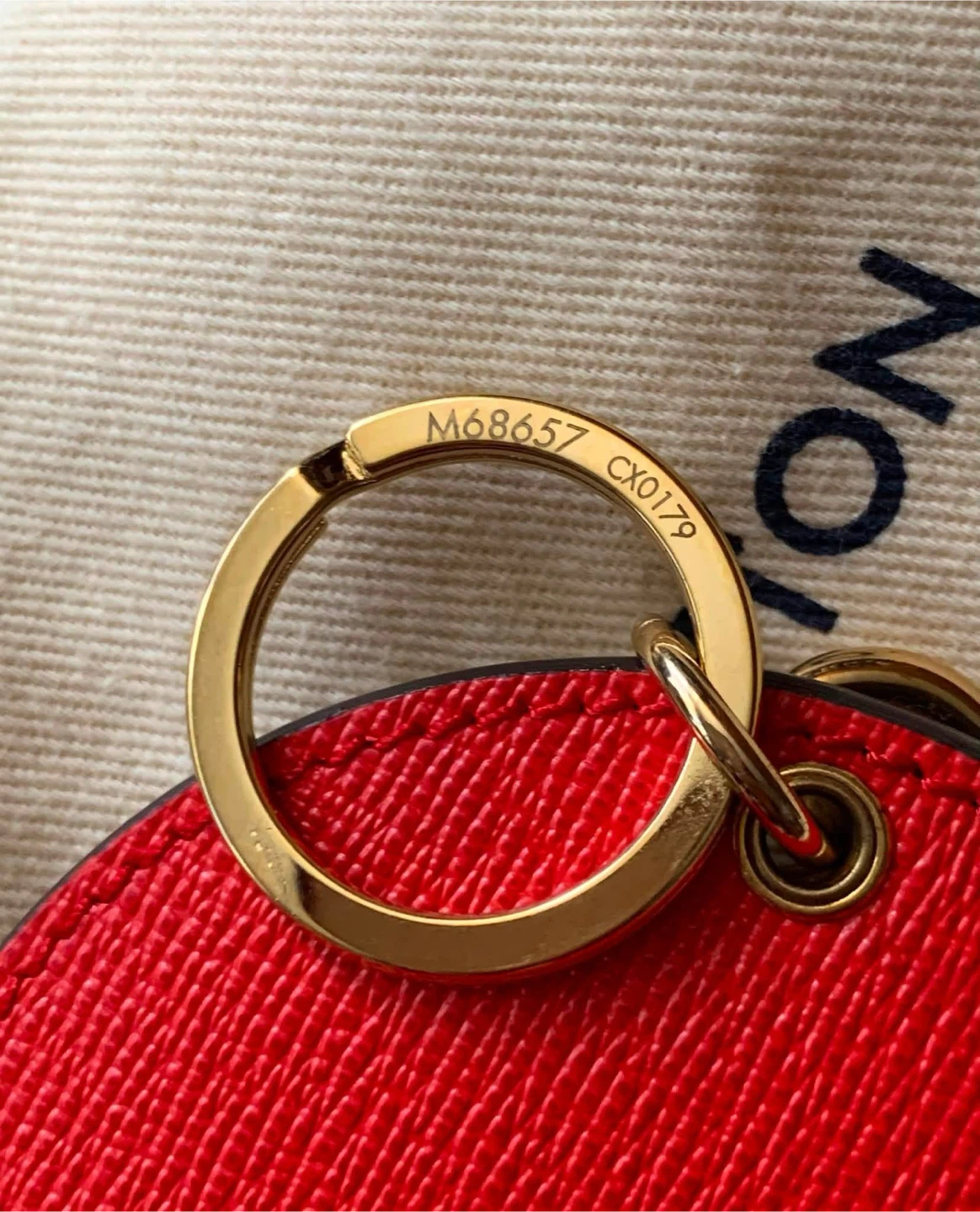 LV Bag Charm / Key Holder - photo 3