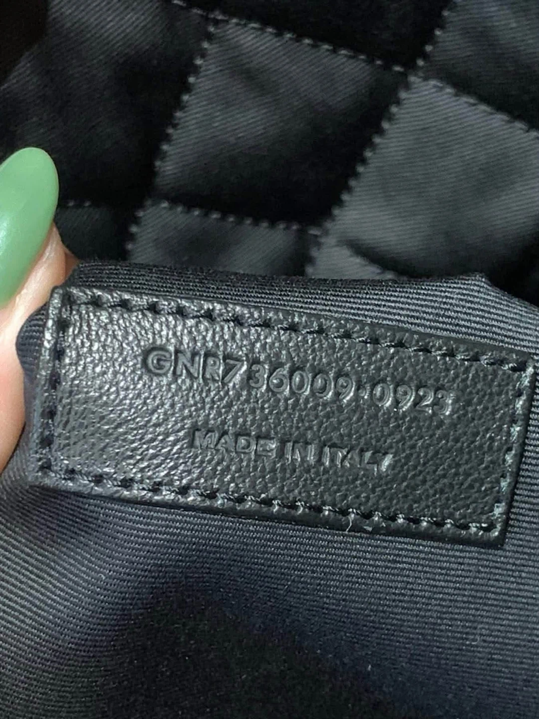 Saint Laurent Black Quilted Leather Duffle Bag - photo 2