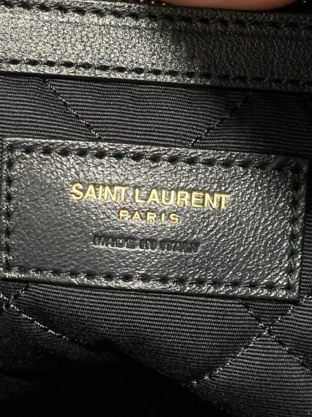 Saint Laurent Black Quilted Leather Duffle Bag - photo 3