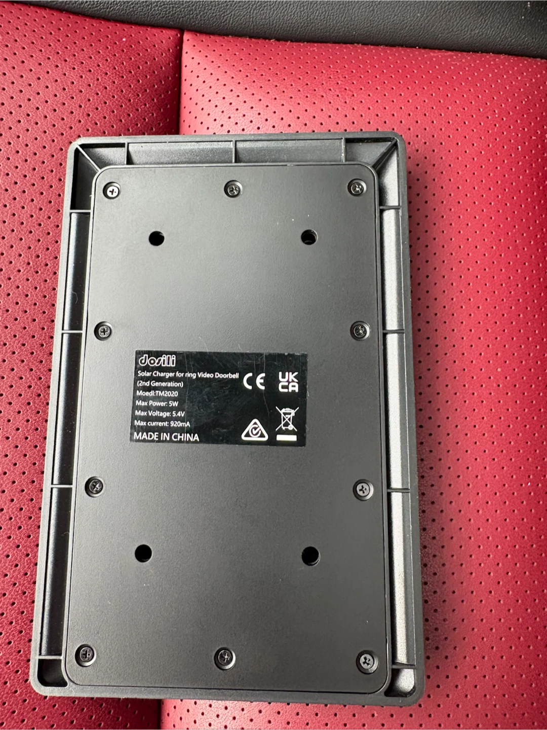 Dosili Solar Charger for Ring Video Doorbell (2nd Gen) - photo 2