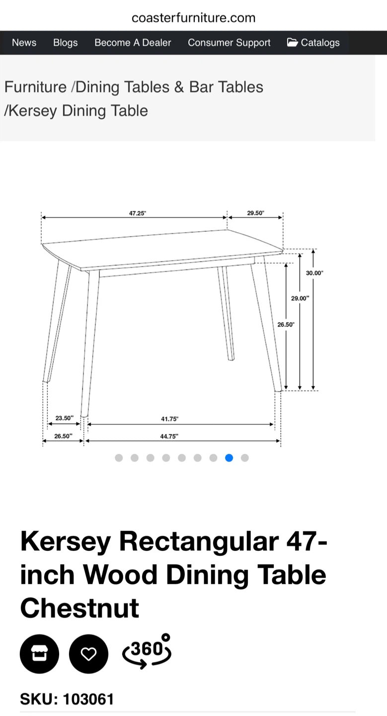 Modern Dining Table Set – Table + 4 Chairs - photo 3