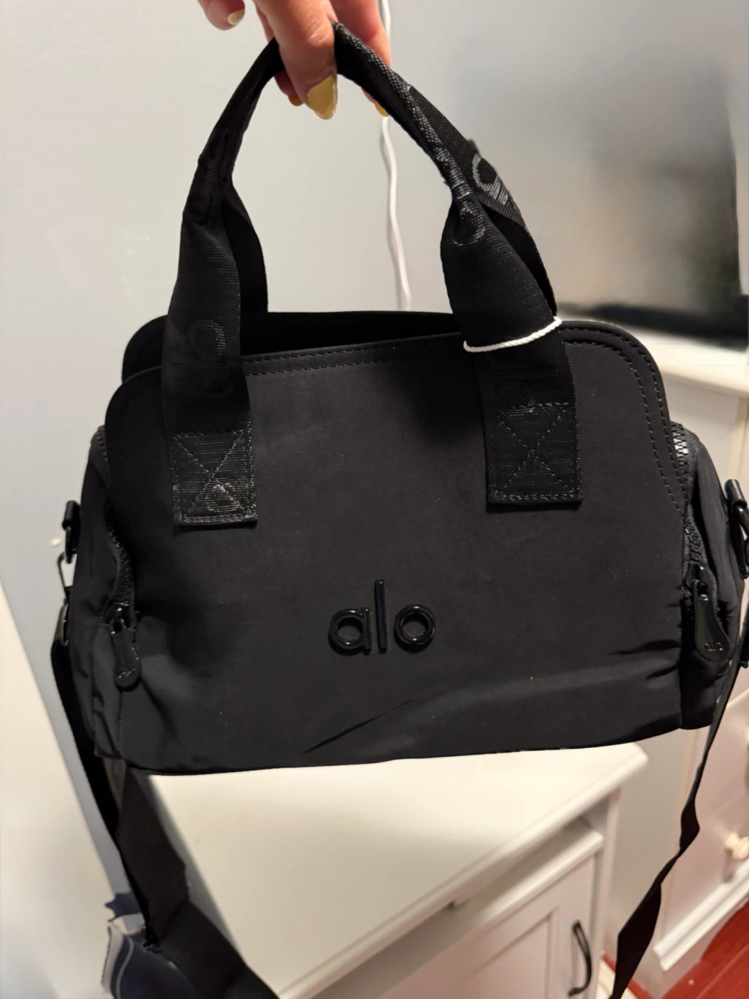 Inspired ALO YOGA Mini Duffel Bag - Black