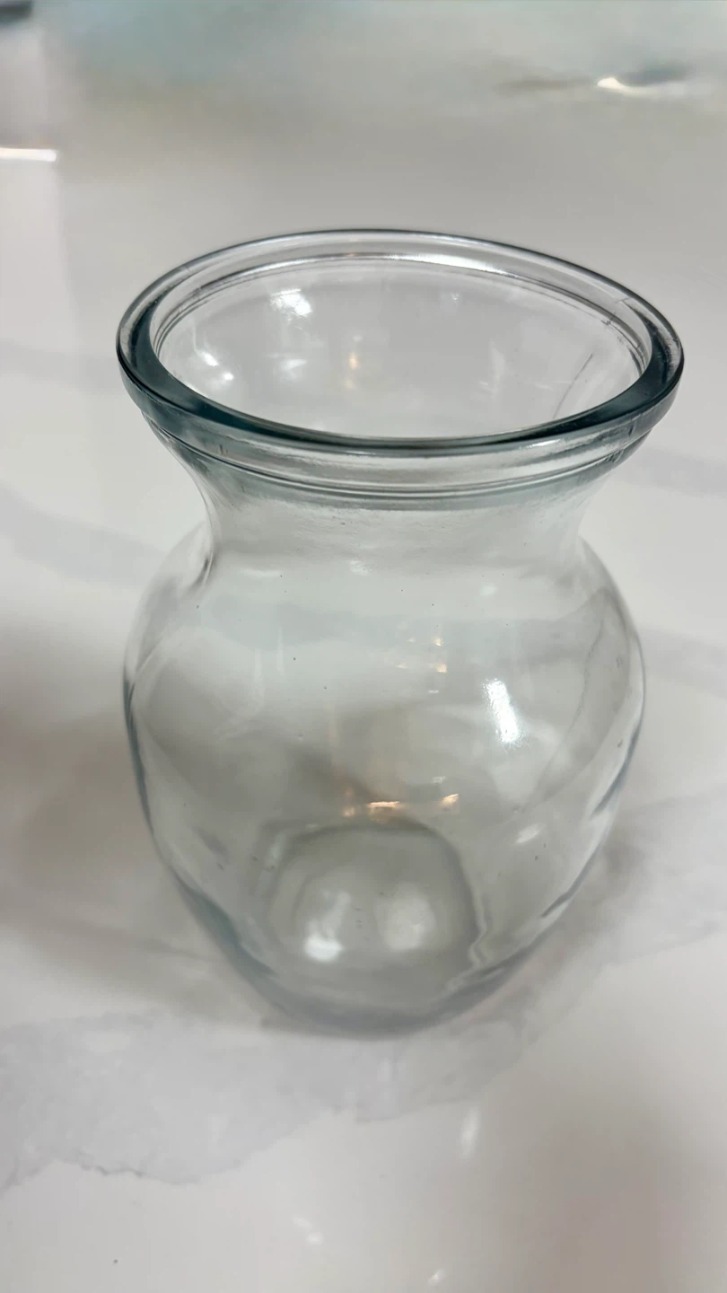 Clear Glass Bud Vase - 18 cm - photo 3