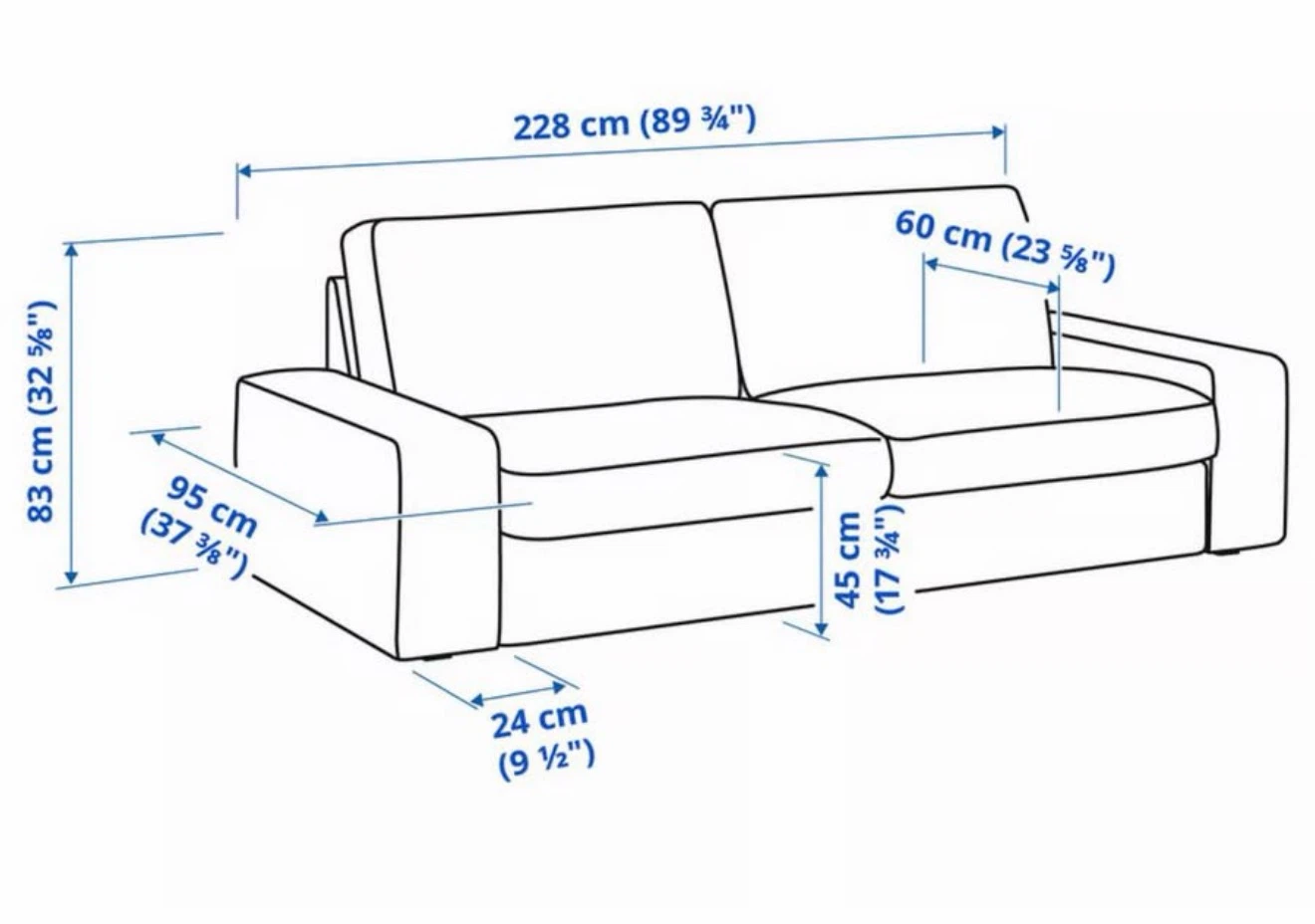 IKEA KIVIK Loveseat - photo 2