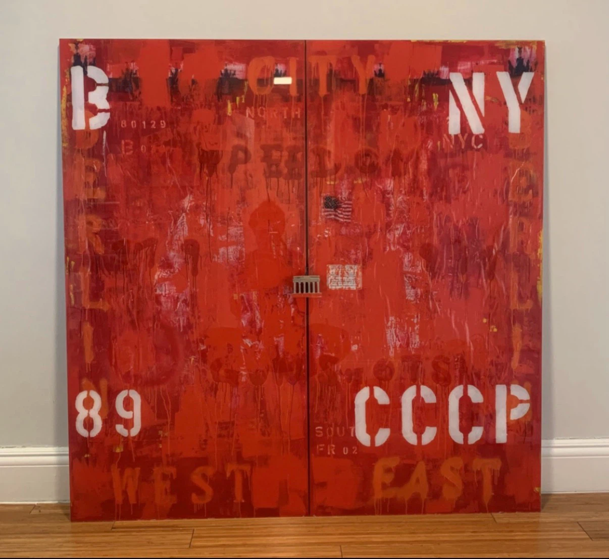 Freddy Reitz "New York / CCCP" Limited Edition Art Print