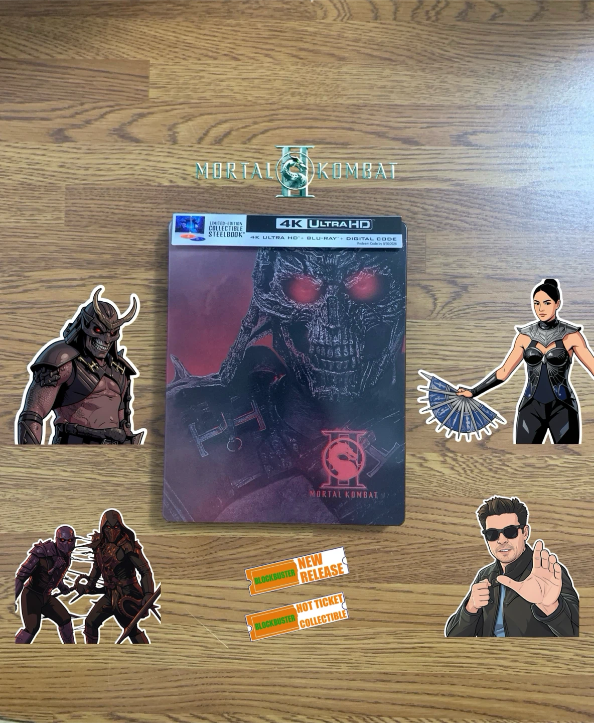 Mortal Kombat II (Walmart Exclusive) [LE Steelbook] 4K UHD…