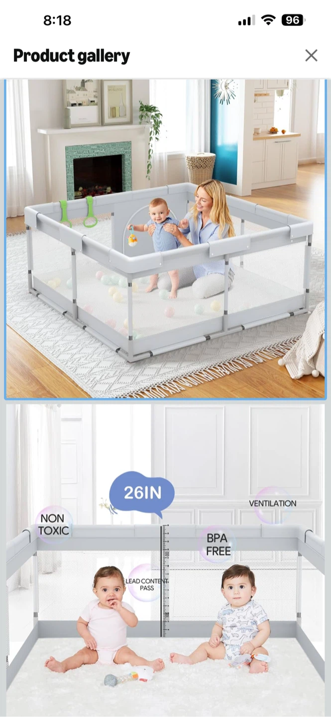 Parc 120x120 Baby Playpen