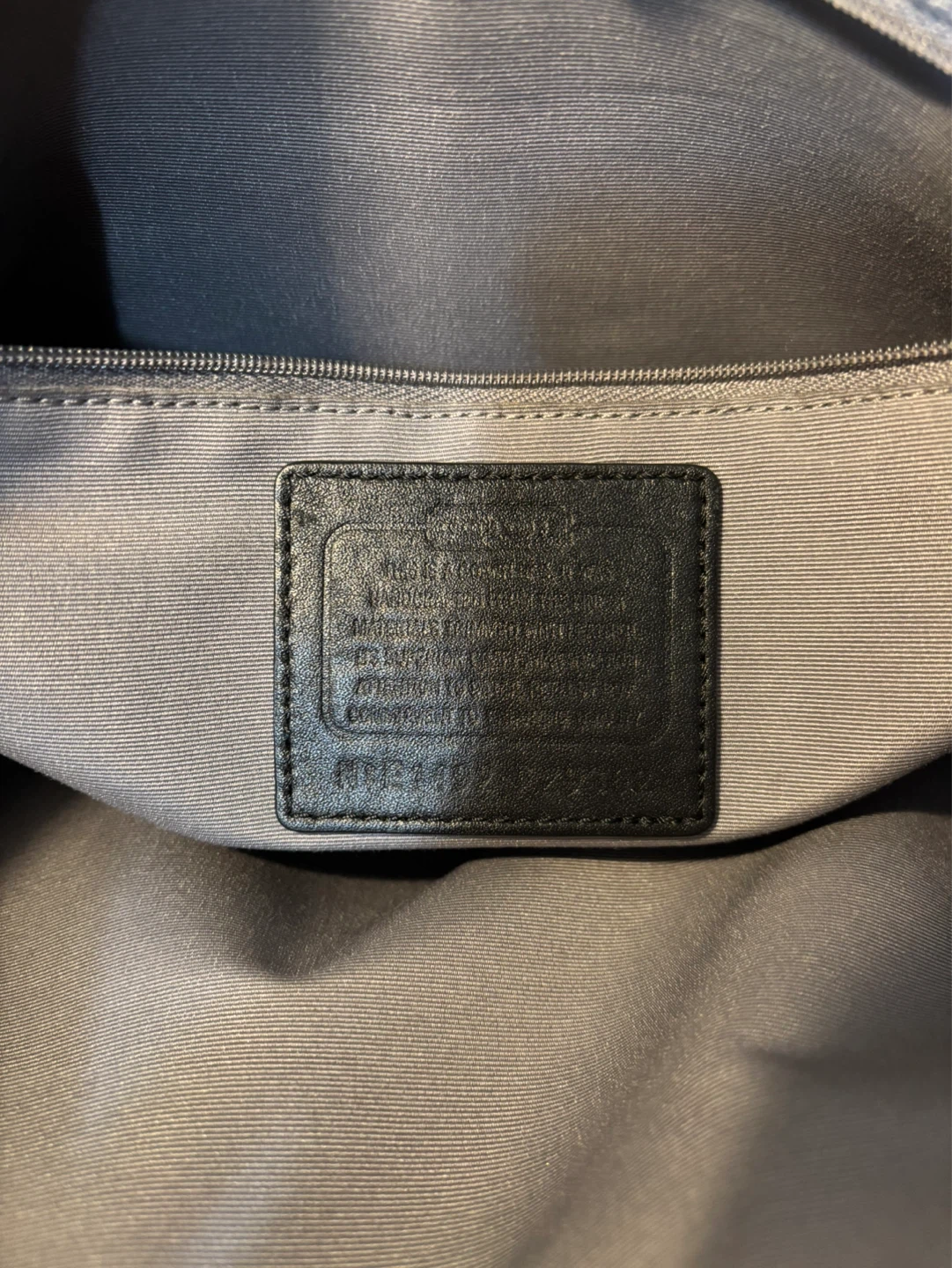 Coach Black Leather Tote Bag - photo 4