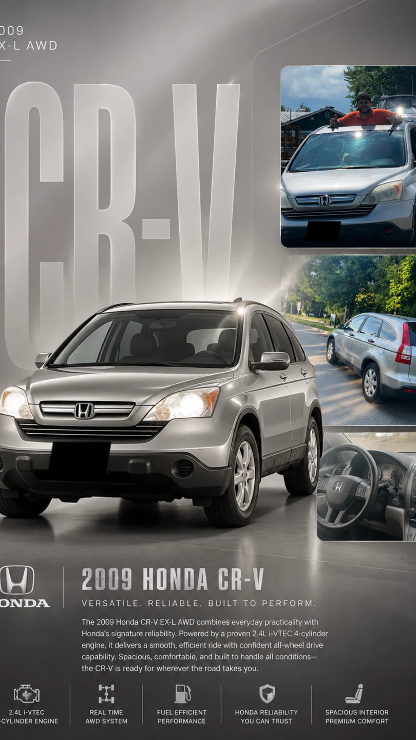 Honda CR-V 2009 🇨🇦