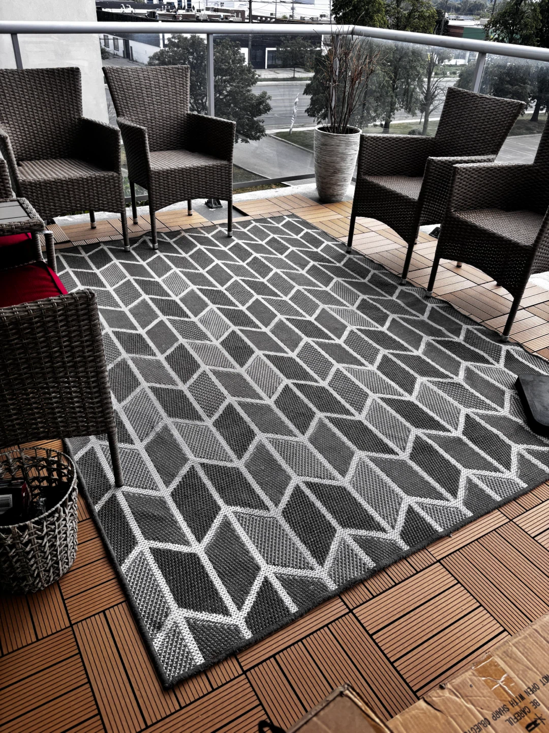 Outdoor Area Rug 6’ x 9’ - photo 2