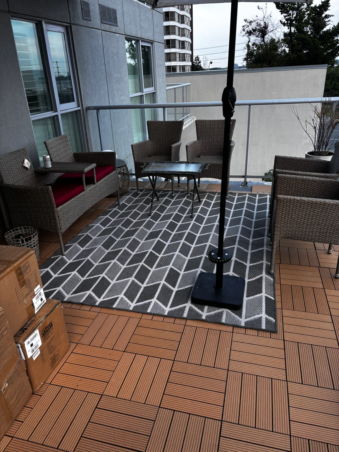 Outdoor Area Rug 6’ x 9’ - photo 3