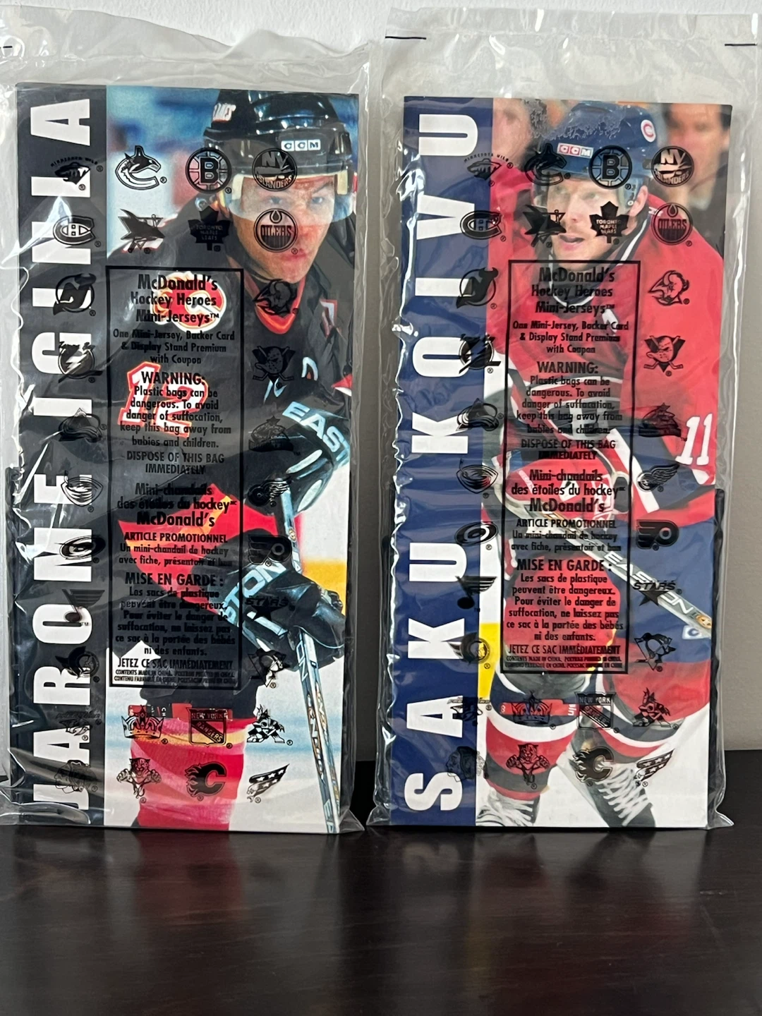 McDonald's Hockey Heroes Mini-Jerseys - photo 3