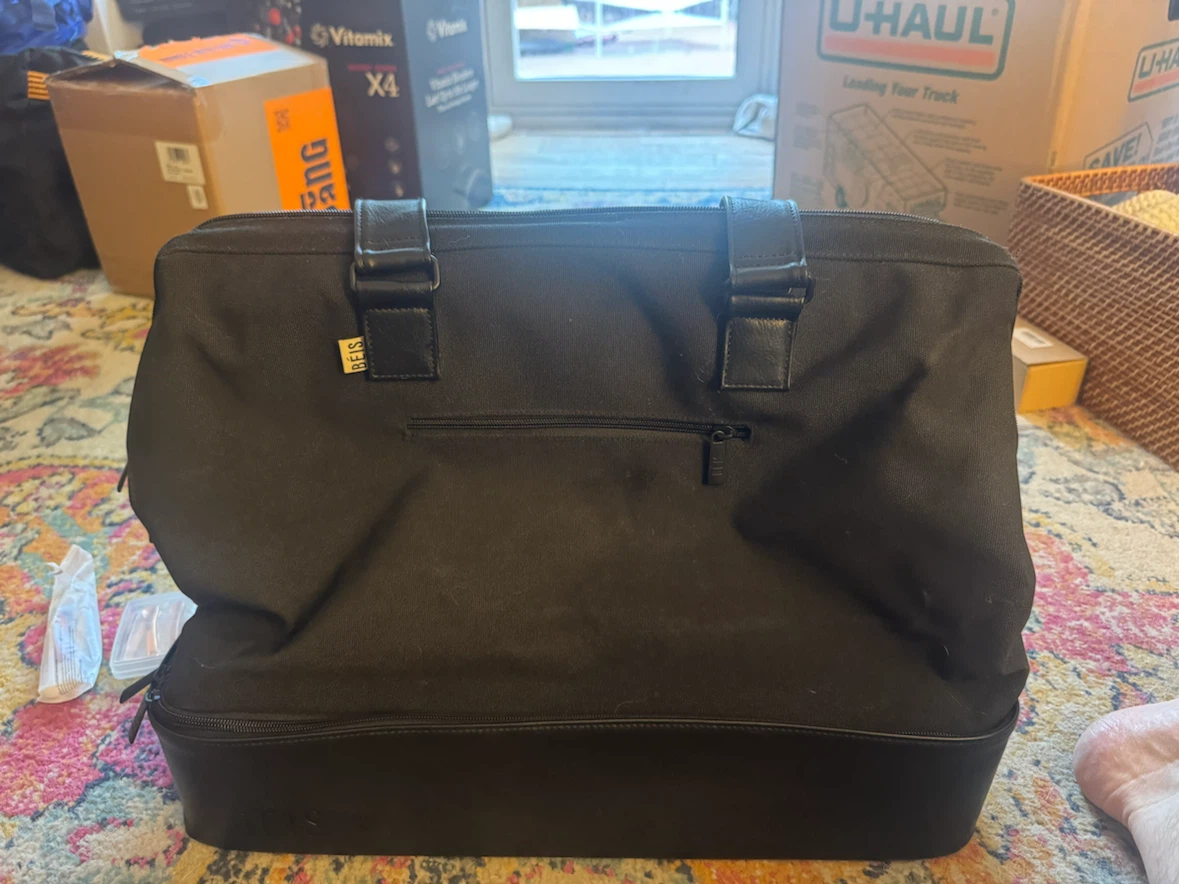 Beis Black Weekender Bag - photo 2