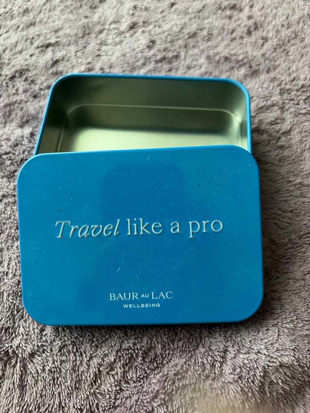Baur au Lac Wellbeing Travel Empty Tin