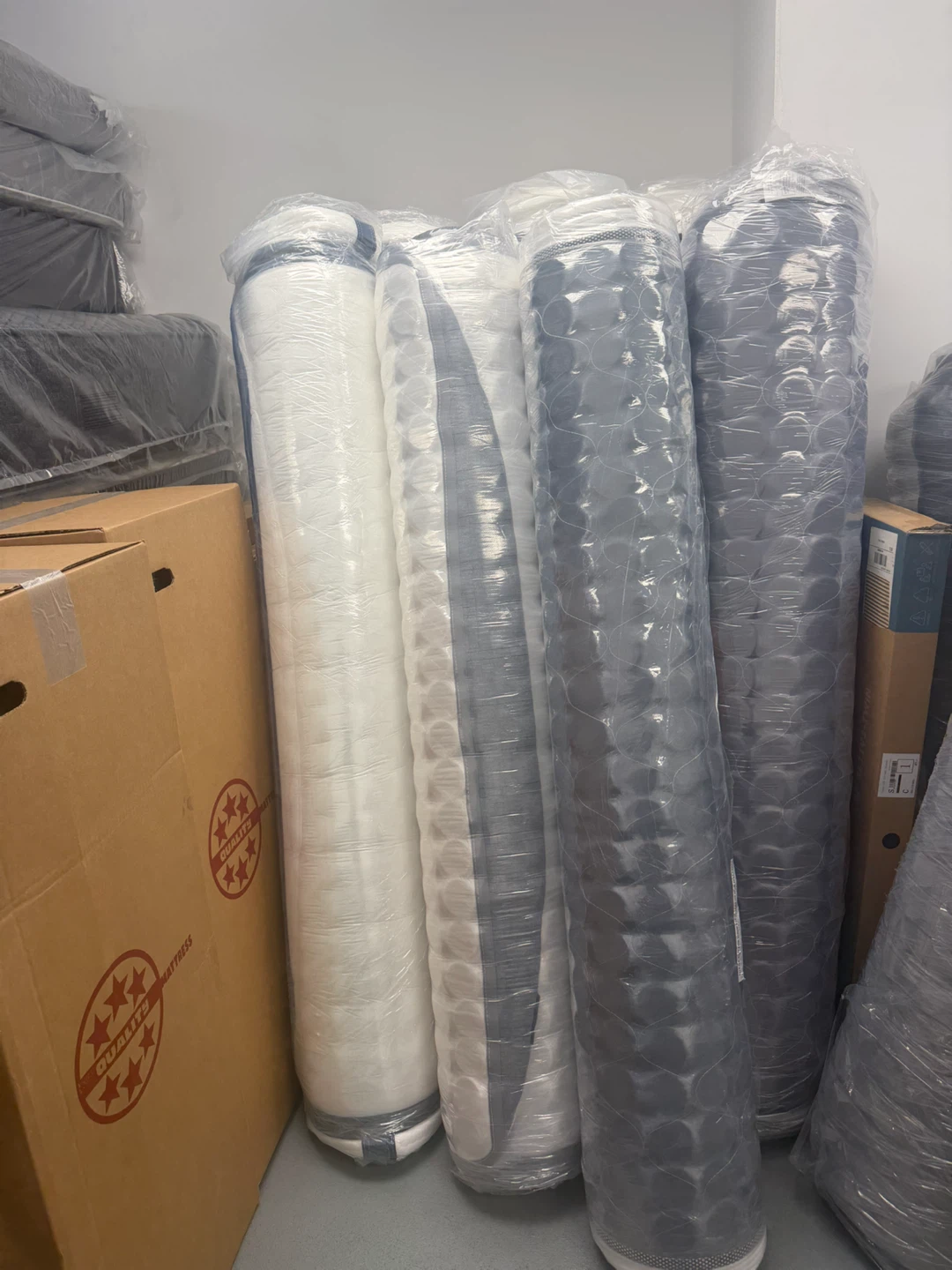 Quality Rolled Mattress twin full Queen King