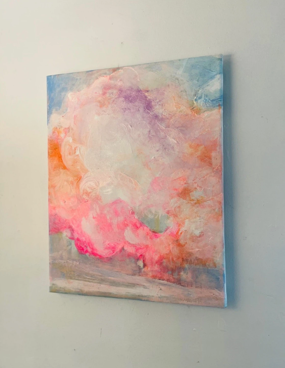 Original Abstract Cloud Painting - photo 2