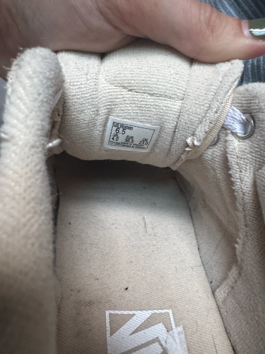 Vans Women's Cream Suede Sneakers - photo 3