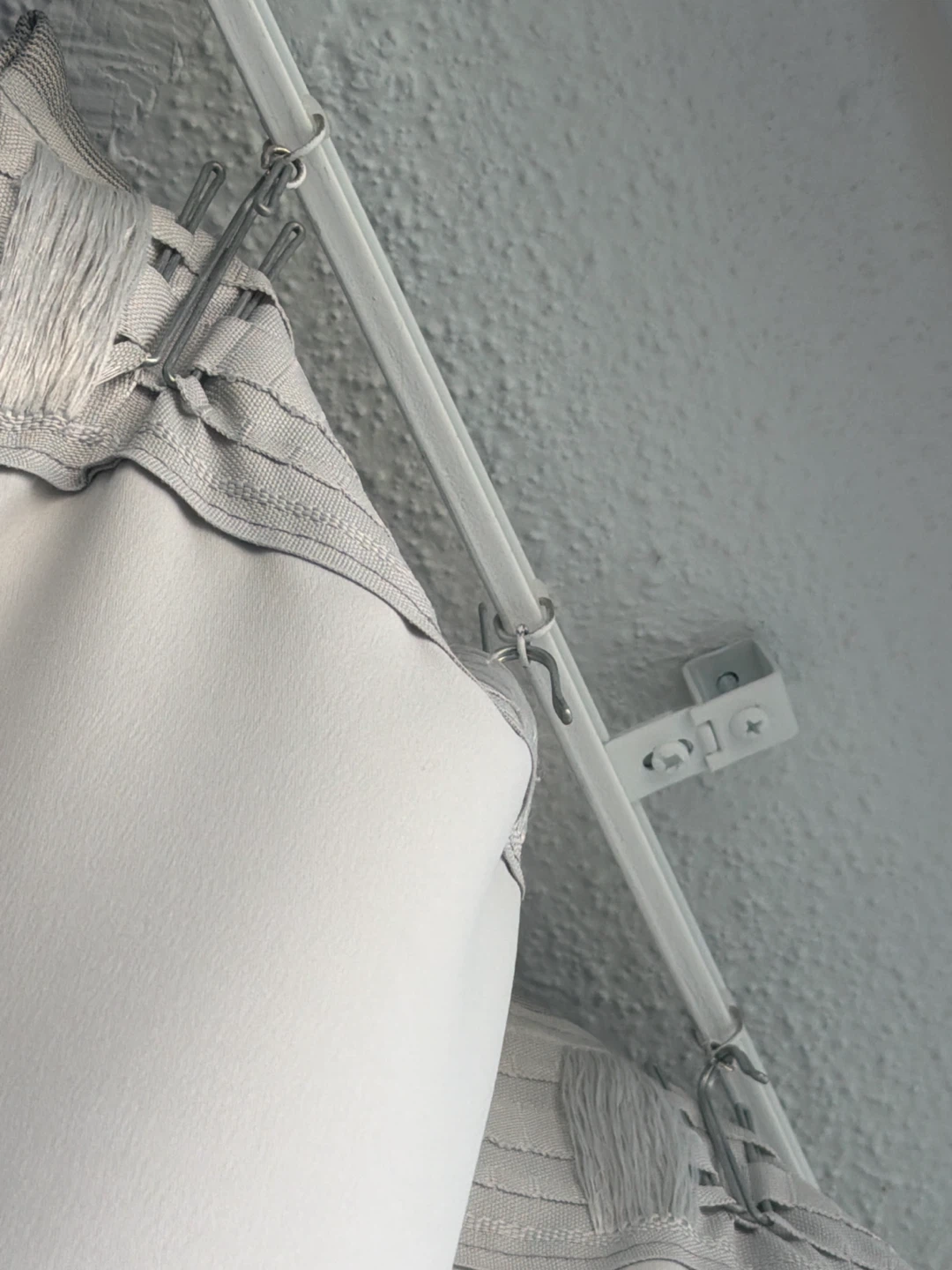 IKEA room darkening curtain x 3 sets with hooks - photo 2