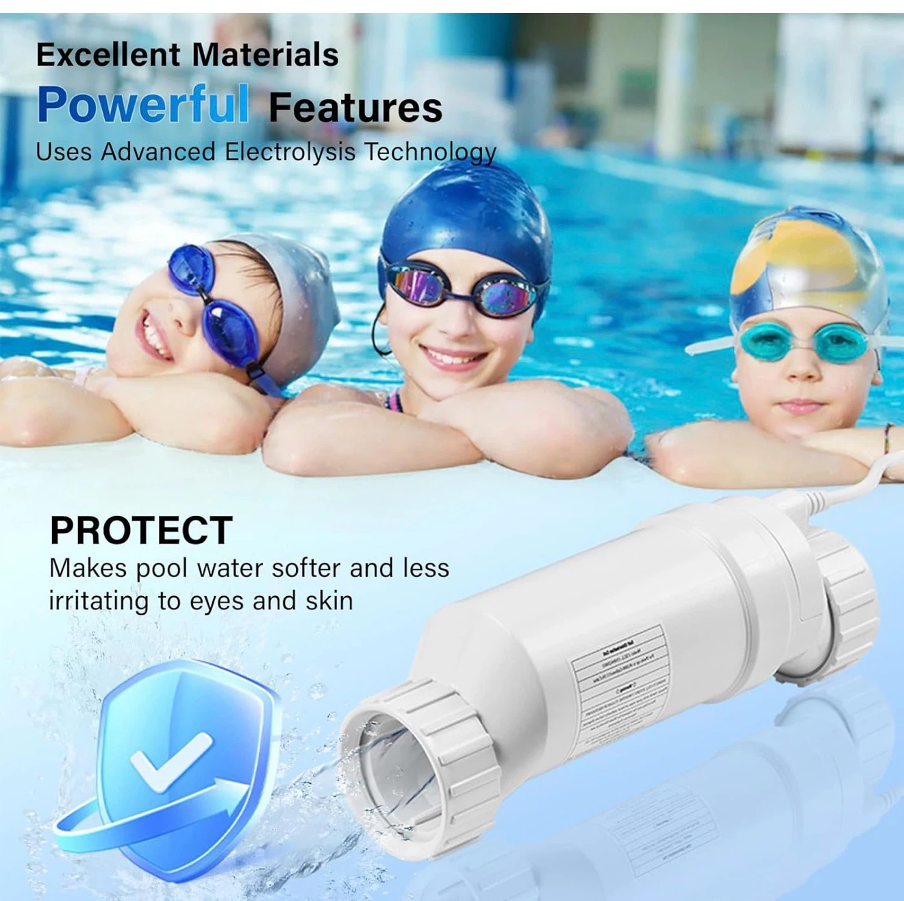 T-Cell-5 Pool Salt for Compatible Hayward GLX-CELL-20K Gallon