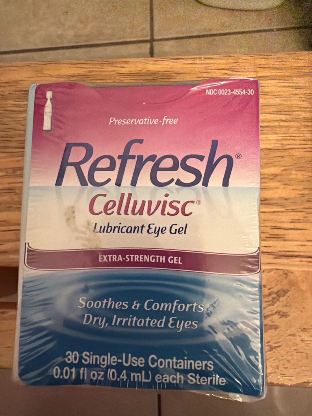Refresh Celluvisc Lubricant Eye Gel - 30 Single-Use Containers